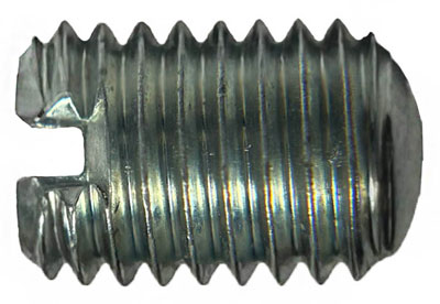 15717CF-HT, 1/4-28 X 3/8 Slotted Steel Set Screw